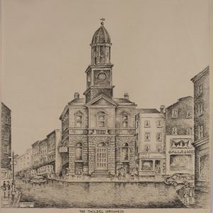 Gallery Christmas Card Pack: Thomas Markey - The Tholsel, Drogheda, Christmas Eve 1952